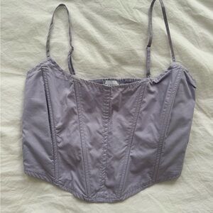 Lost and Wander Corset in bright orchid